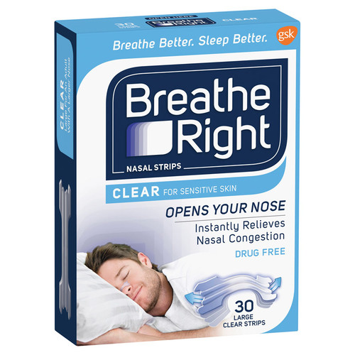 Breathe Right Clear Large online at Blooms The Chemist