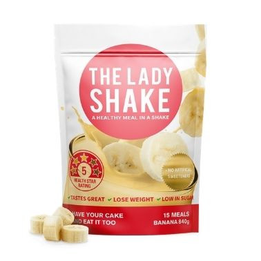 The Lady Shake Banana 840g by Blooms The Chemist