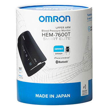 Omron HEM7600T Smart Elite+ Blood Pressure Monitor at Blooms The Chemist