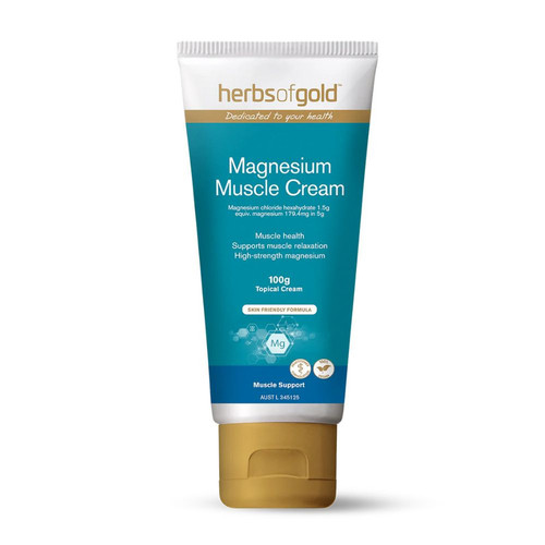Herbs of Gold Magnesium Muscle Cream 100G