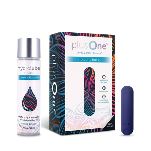 plusOne Vibrating Bullet & Lubricant