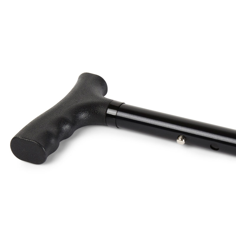 Folding Walking Stick - Black
