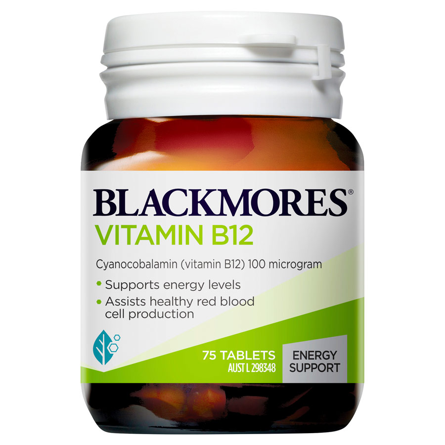 Blackmores Vitamin B12 - 75 Tablets