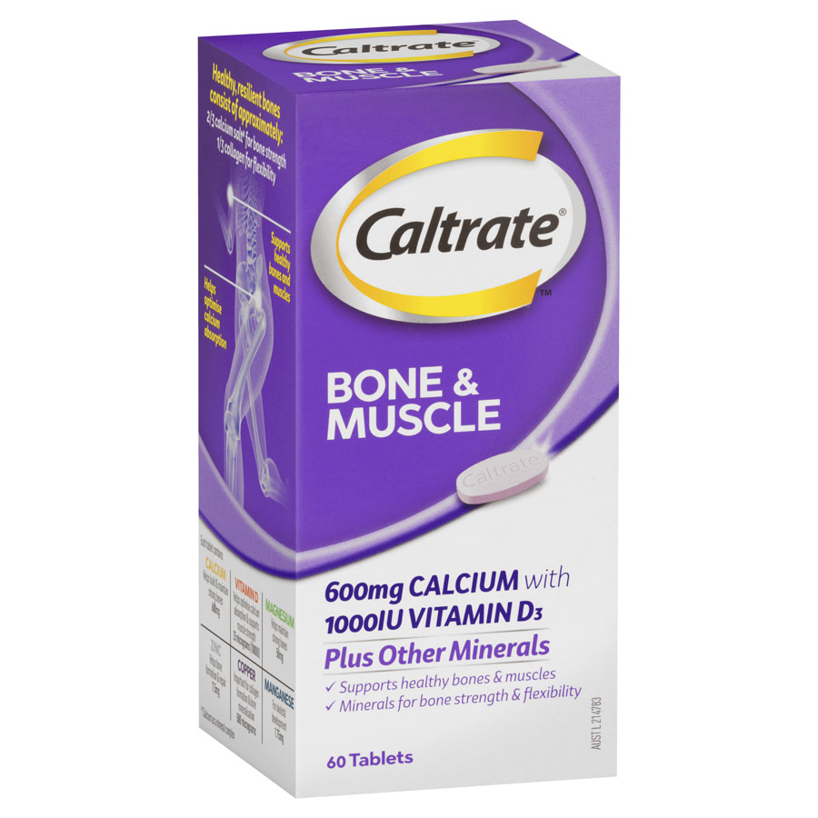 Caltrate Bone & Muscle Health - 60 Tablets