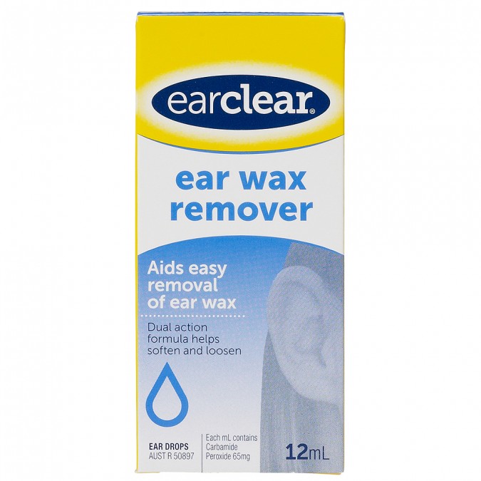 Ear Clear Wax Removal Drops 12ml