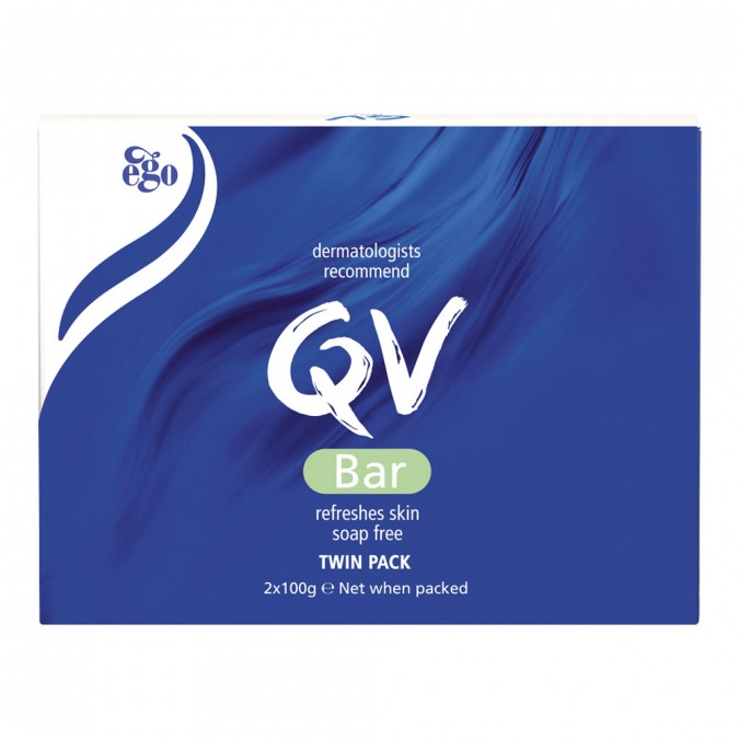 Ego QV Bar 100g - Twin Pack
