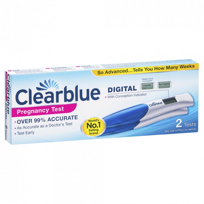 Clearblue Digital Pregnancy Test - 2 Pack