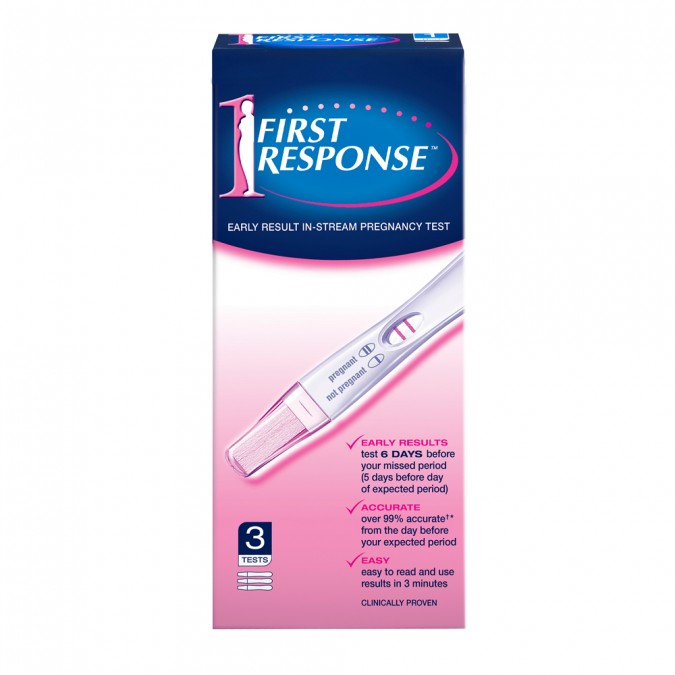 First Response Instream Pregnancy Test - 3 Pack