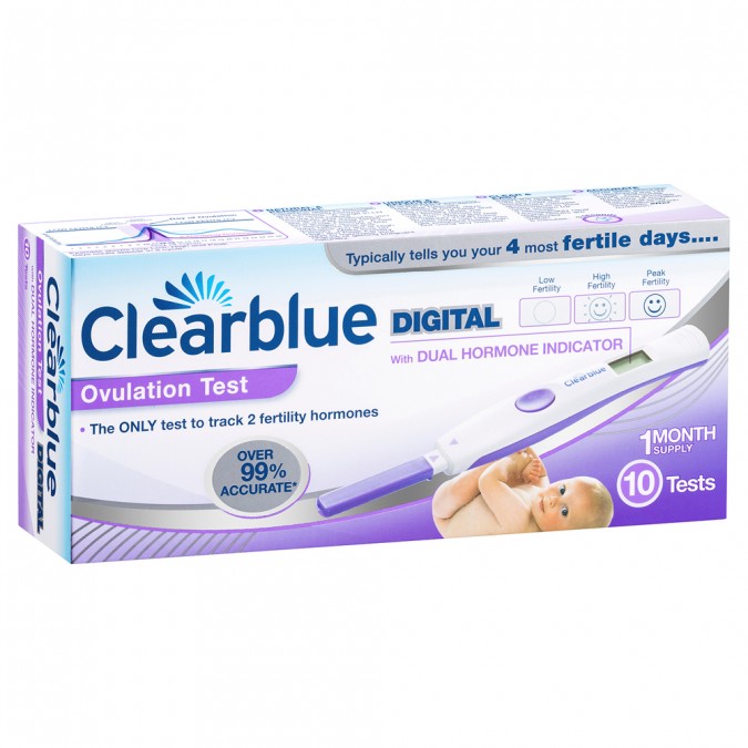 Clearblue Digital Ovulation Test - 10 Pack