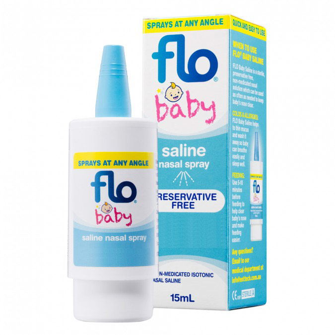 Flo Baby Saline Nasal Spray 15ml