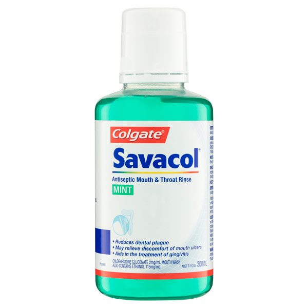 Colgate Savacol Mouthwash Mint 300ml