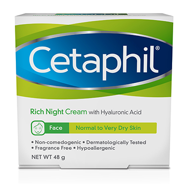 Cetaphil Face Rich Hydrating Night Cream 48g