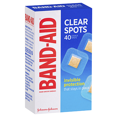 Band-Aid Clear Spots 40 Pack