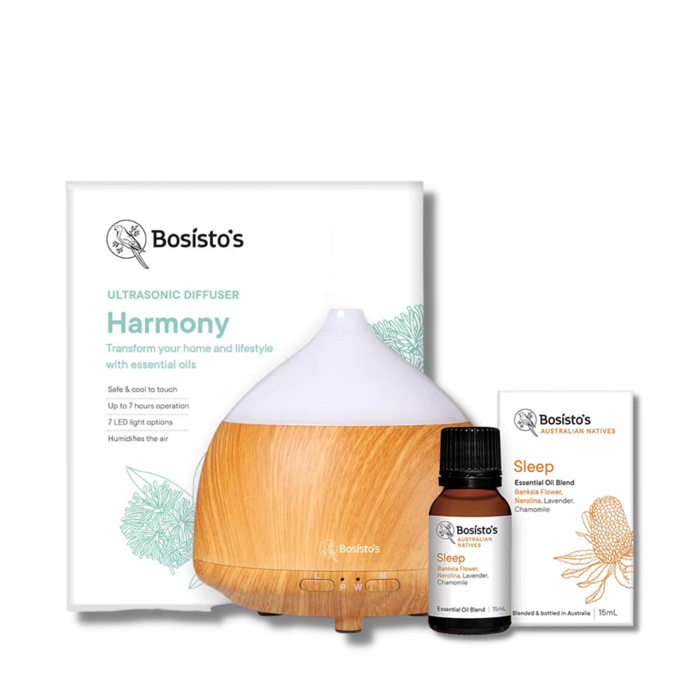 Bosistos Harmony Diffuser & Australian Natives Sleep Oil