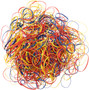 Amazon Basics Assorted Size and Color Rubber Bands, 0.5 lb