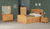 Bayview Palomino Bookcase Headboard