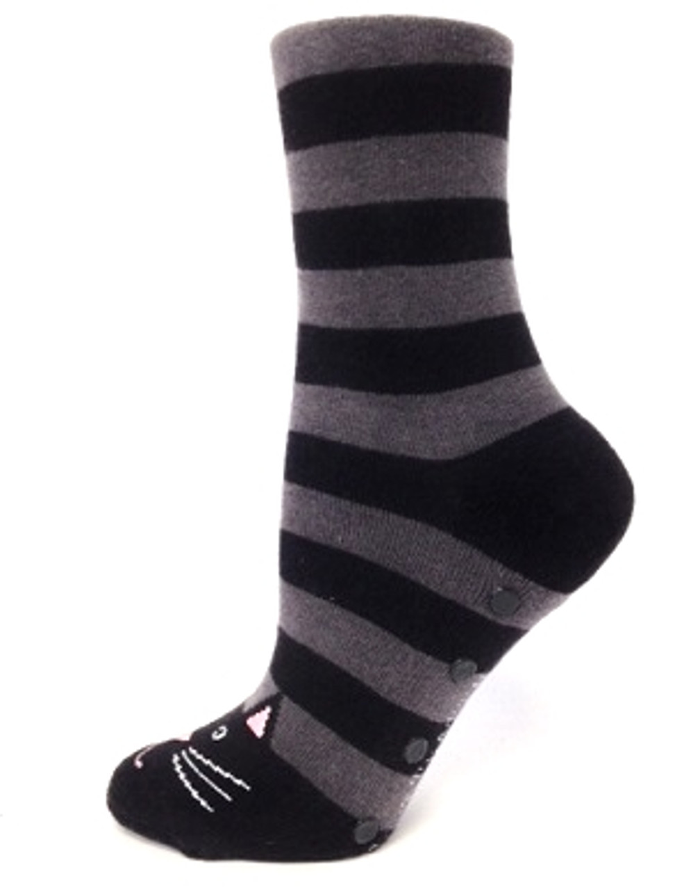 black slipper socks