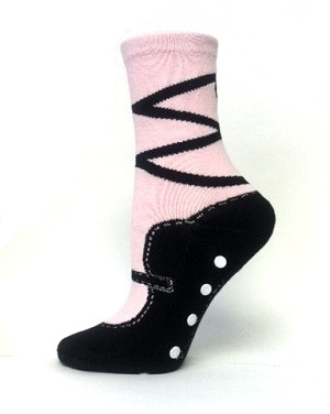Ballet Slipper Socks by Foot Traffic Sock it to Me Boston
