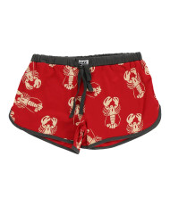 Lobster Pajama Sleep shorts by Lazy One - front