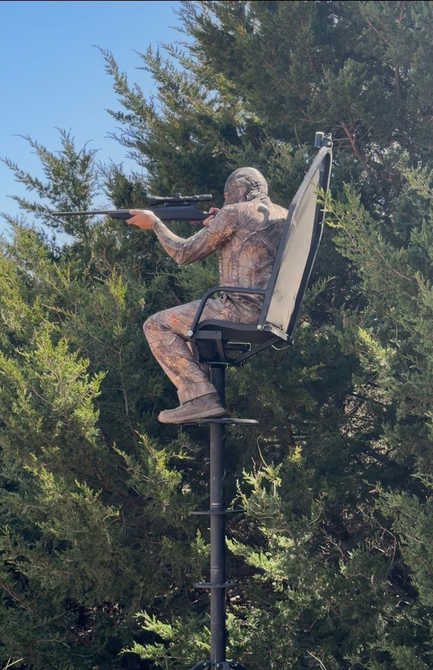 Pro View Tower Stand For Bow & Rifle Saddle Hunting