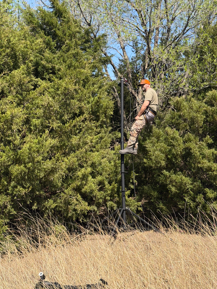 Pro View Tower Stand For Bow & Rifle Saddle Hunting