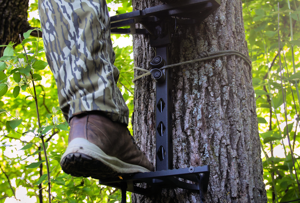 Climbing Sticks + Tree Steps for Tree Stands & Lightweight Saddle Hunting