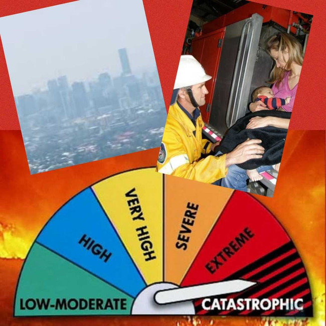 Bushfires, Breathing and Babies
