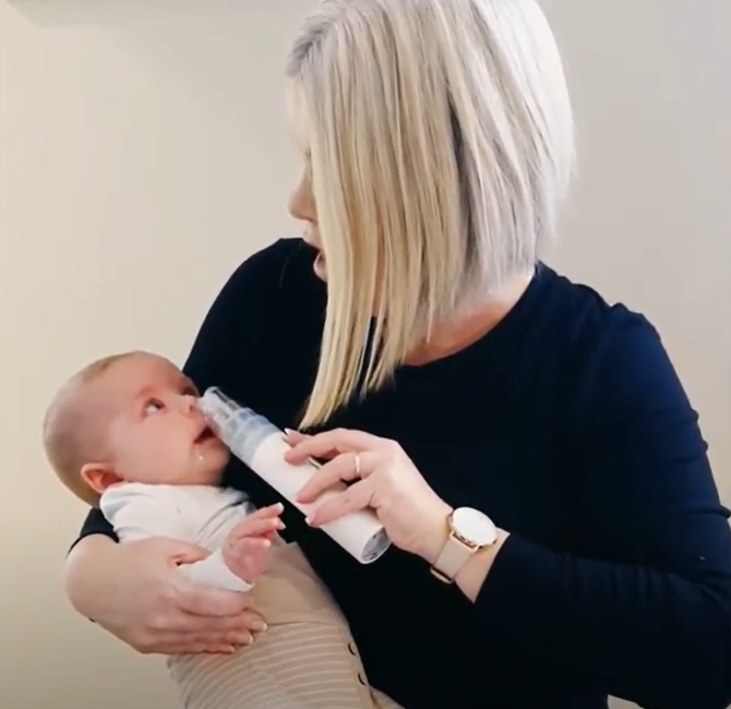 Snotty Boss and a Wriggly Baby