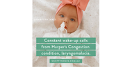 Laryngomalacia Congestion condition and Nasal Aspirators for babies featuring @Harperr_maee