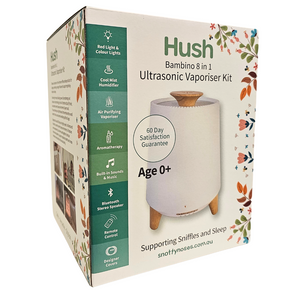 Hush Ultrasonic Vaporiser with BONUS Essential Oil
