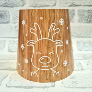 Xmas Reindeer Wood-Look
