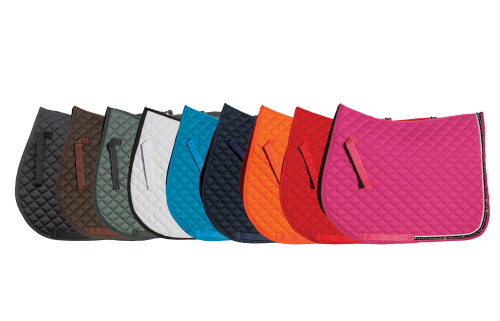 Rhinegold Elite Diamante Trimmed Saddle Cloth