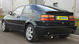 Jetex 26-H7TR Exhaust Half System (non-resonated with racepipe) 63.5mm Oval 90/120mm Corrado – alternate view 2