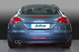 Jetex 40-HDDR Exhaust Half System 76.5mm Twin Round 90mm TT 8J – alternate view 2