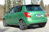 Jetex 27-HBDR Exhaust Half System 63.5mm Twin Round 80mm Fabia 5J – alternate view 2