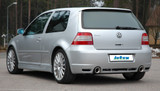 Jetex 41-HER Exhaust Half System 70mm Round 100mm L+R Golf MK4 – alternate view 2
