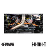 SUMMIT Rear Lower Small 4 point Subframe Axle V-Type Tie Bar Brace for VW Golf MK5, MK6 & MK7 GTI 2005 to 2013 Onwards…