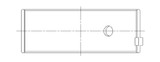 Calico Bearing Set for Opel / Vauxhall X16 & Z16 Std Size – 4B1350HC-C - alternate view 2