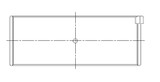 Calico Bearing Set for VW & Audi 1.8 & 2.0 inc TFSI / Golf R narrow journal +0.025 – 4B1606HC-C-0.025 - alternate view 2