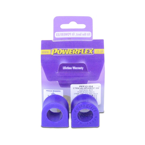 Powerflex PFF12-104 Anti Roll Bar Outer Bush 20mm Peugeot Citroen