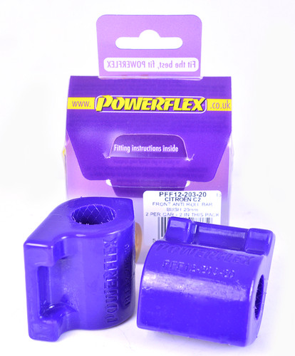 Powerflex PFF12-203-20 Front Anti Roll Bar Bush 20mm  Citroen