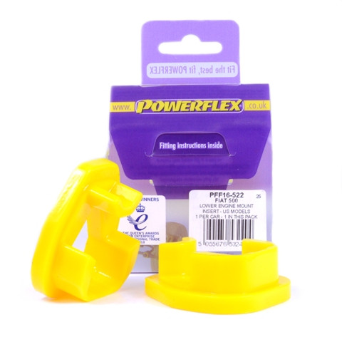 Powerflex PFF16-522 Lower Engine Mount Insert - US Models  Fiat