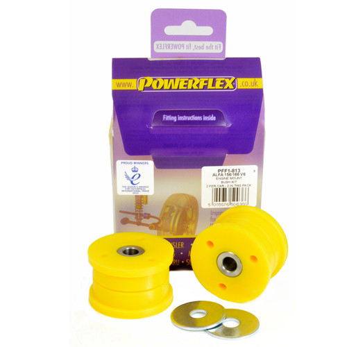 Powerflex PFF1-813 Engine Mount Stabiliser Bush *V6 Only* Alfa Romeo