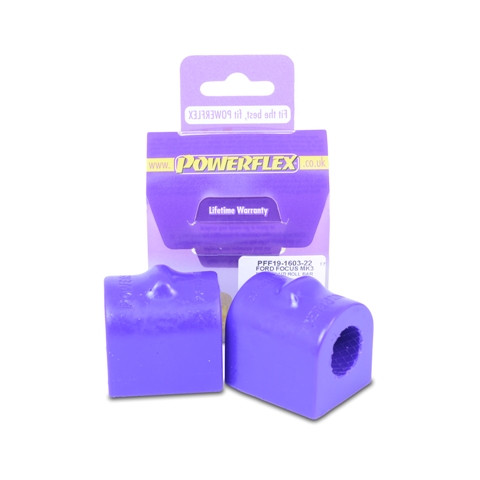 Powerflex PFF19-1603-22 Front Anti Roll Bar To Chassis Bush 22mm Volvo Land Rover Ford