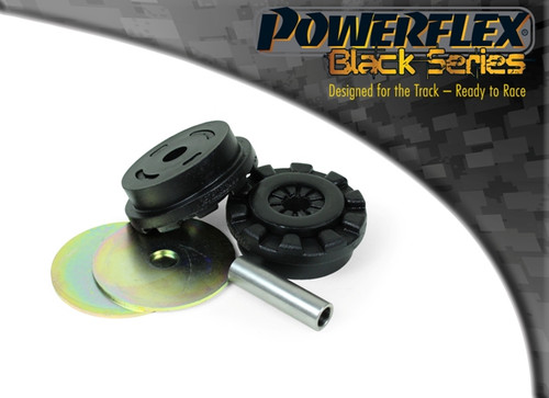 Powerflex PFF19-2001BLK Lower Engine Mount Large Bush 30mm Oval Bracket Black Series   Ford