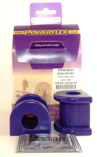 Powerflex PFF36-402-21 Front Anti Roll Bar Bush 21mm Mazda