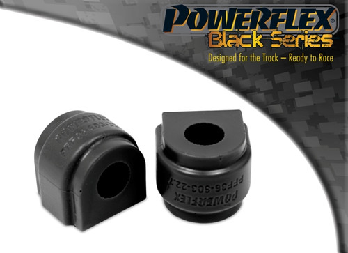 Powerflex PFF36-603-22.7BLK Front Anti Roll Bar Bush Black Series  Mazda Fiat