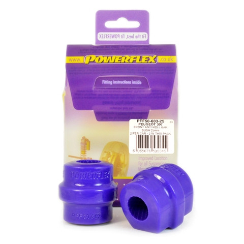 Powerflex PFF50-603-25 Front Anti Roll Bar Bush 25mm  Peugeot Citroen