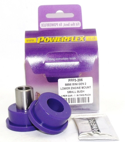 Powerflex PFF5-206 Lower Engine Mount Small Bush Mini