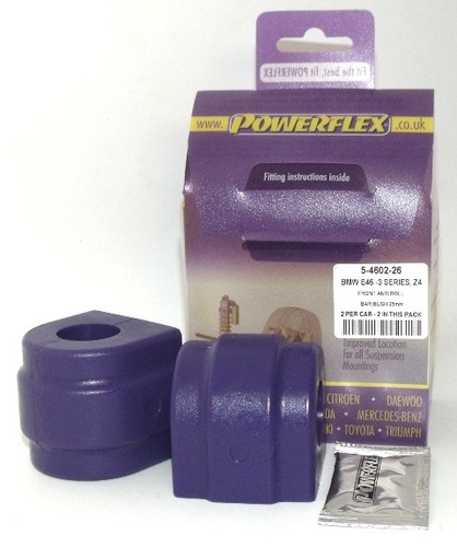 Powerflex PFF5-4602-26 Front Anti Roll Bar Bush 26mm  BMW
